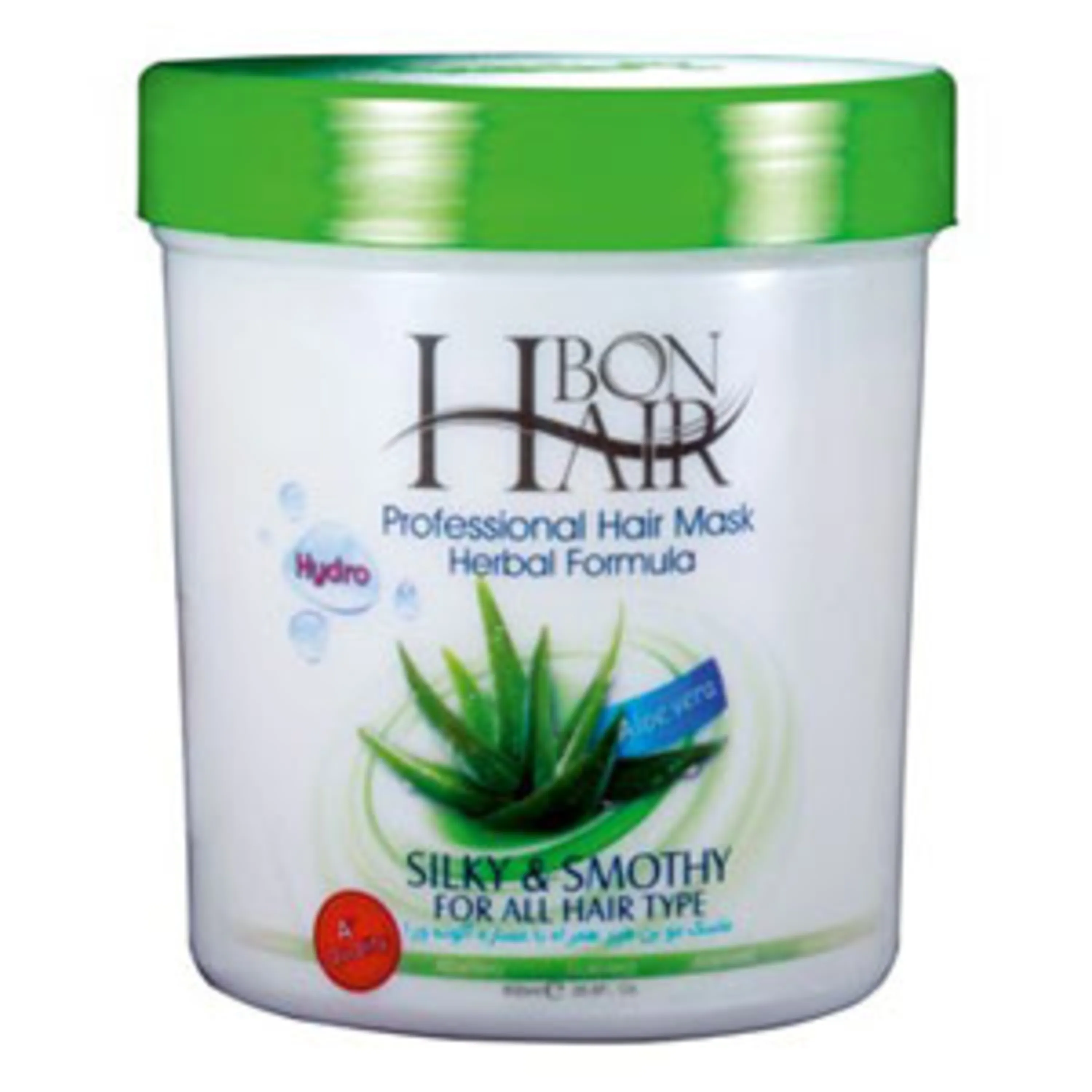  ماسک مو بن هیر عصاره آلئورا 800 میل  bon hair hair mask herbal formulla 